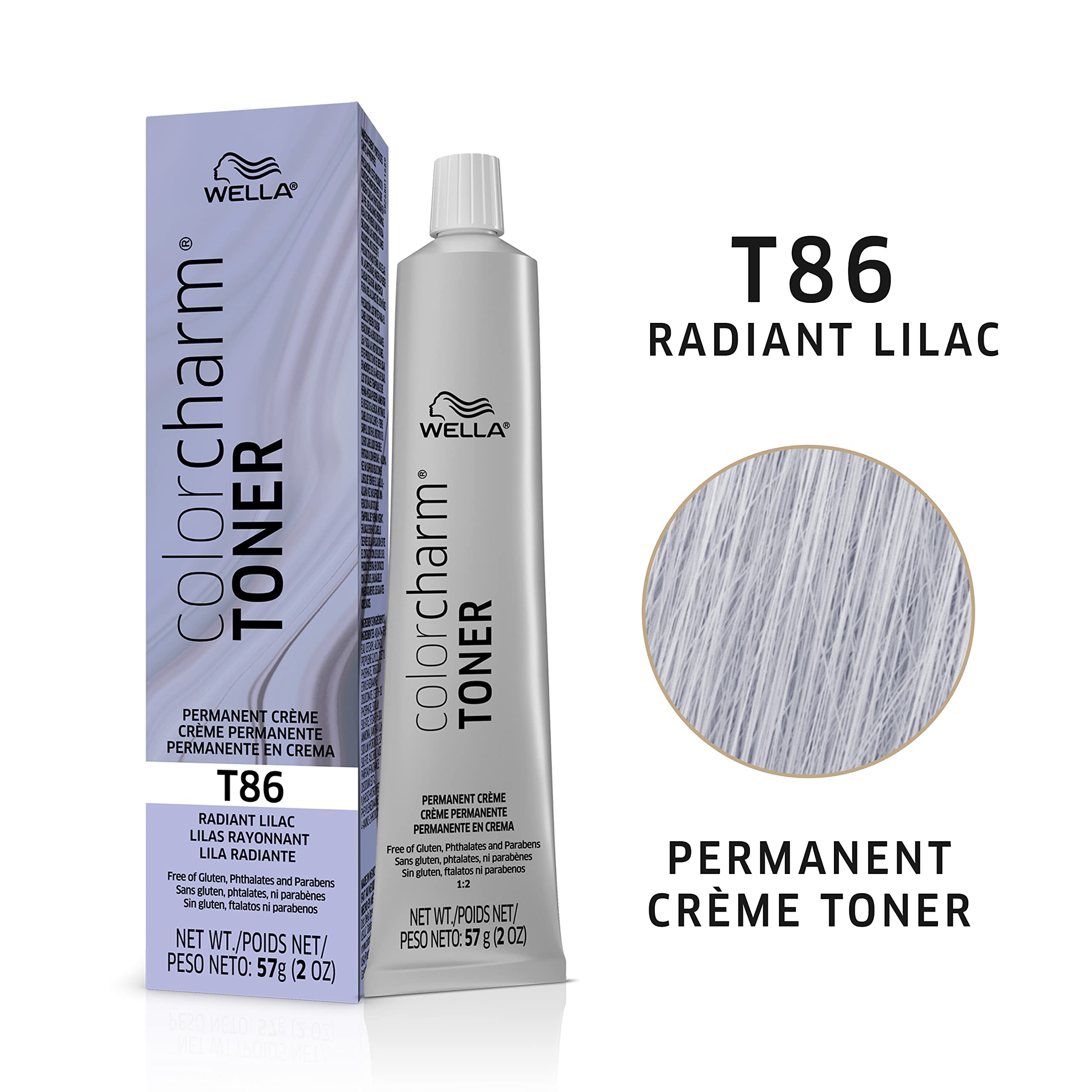 Foto 3 pulgar | Tónico Capilar Wella Color Charm T86 Radiant Lilac 60 Ml - Venta Internacional.