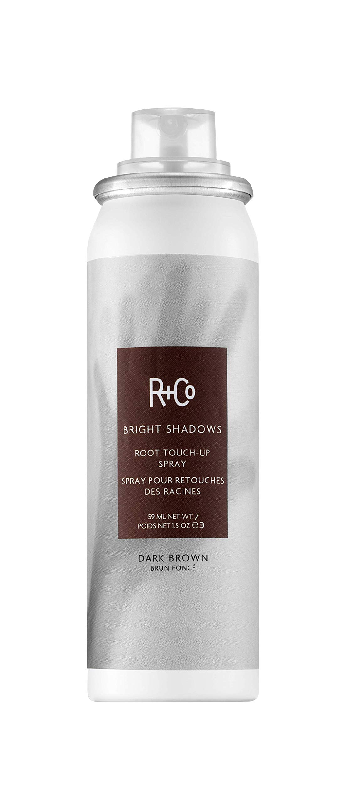 Foto 2 pulgar | Spray De Retoque Root R+co Bright Shadows, Marrón Oscuro, 45 Ml - Venta Internacional.
