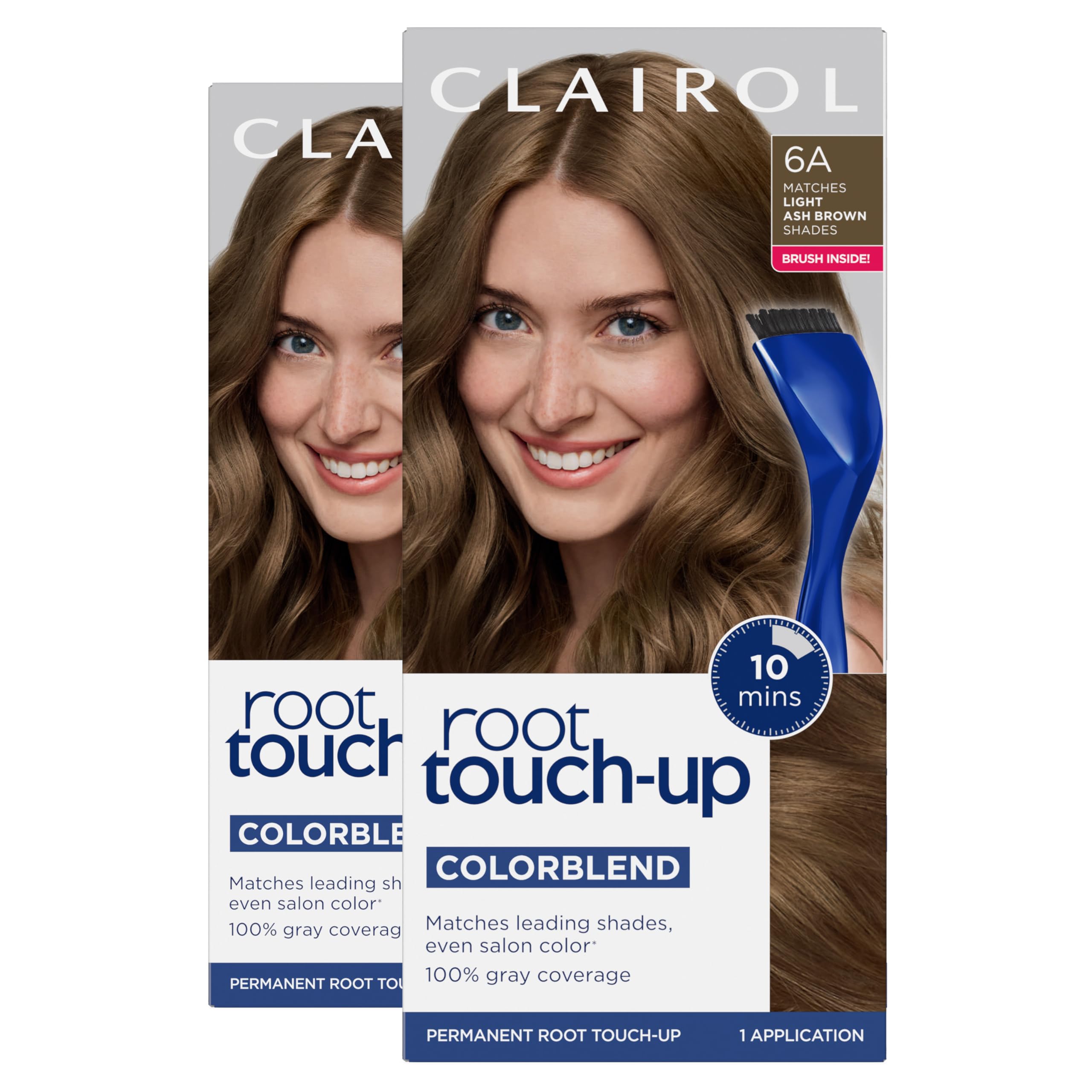 Tinte Para El Cabello Clairol Root Touch-up Nice'n Easy 6a Marrón Ceniza Claro - Venta Internacional.