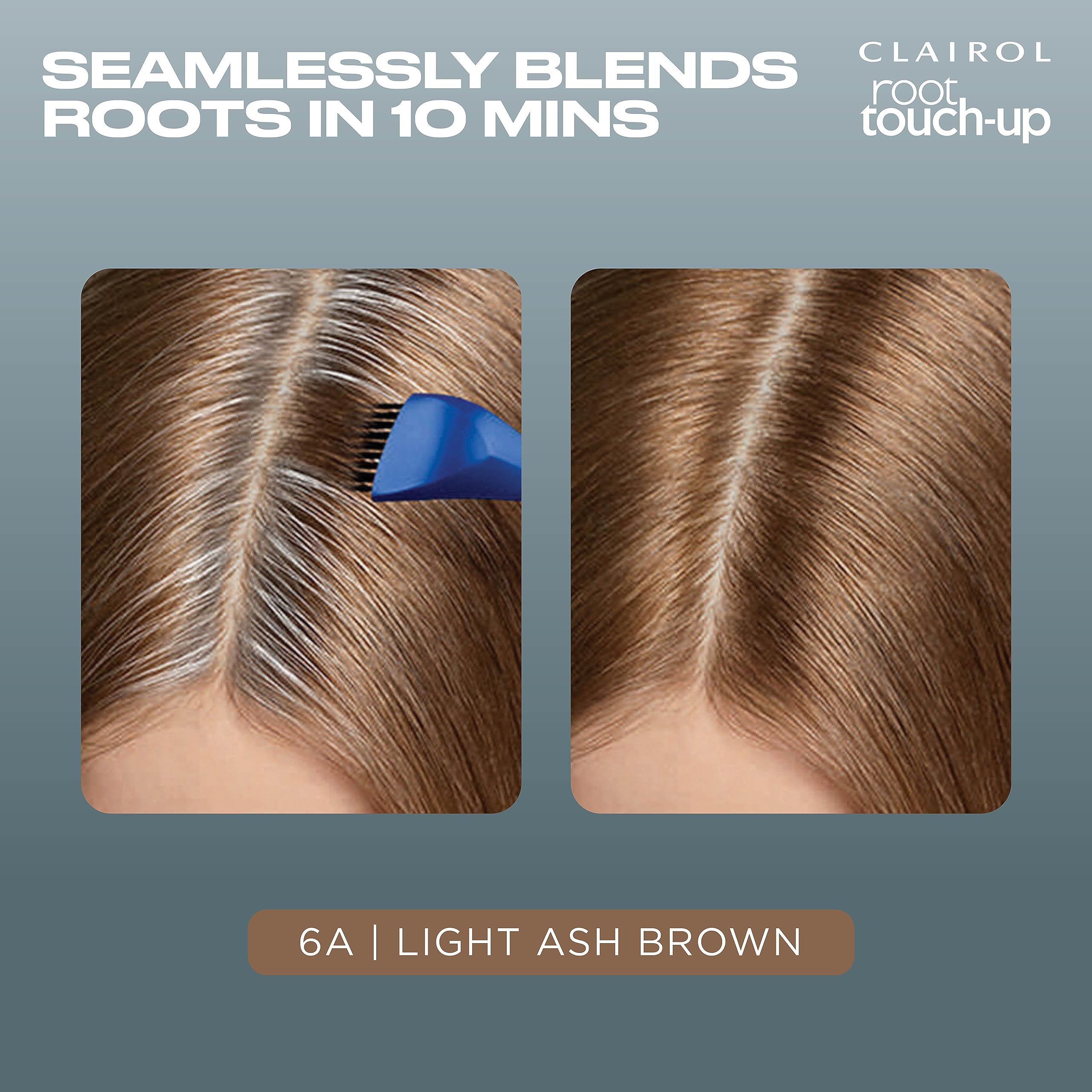 Foto 5 pulgar | Tinte Para El Cabello Clairol Root Touch-up Nice'n Easy 6a Marrón Ceniza Claro - Venta Internacional.