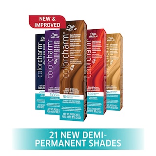Foto 6 | Brillo De Pelo Wella Color Charm Demi Permanent 2bbl Azul Negro 60 Ml - Venta Internacional.