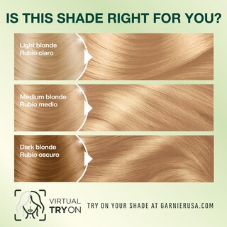 Foto 6 | Tinte Para El Cabello Garnier Nutrisse Nourishing Creme 93 Light Golden - Venta Internacional.