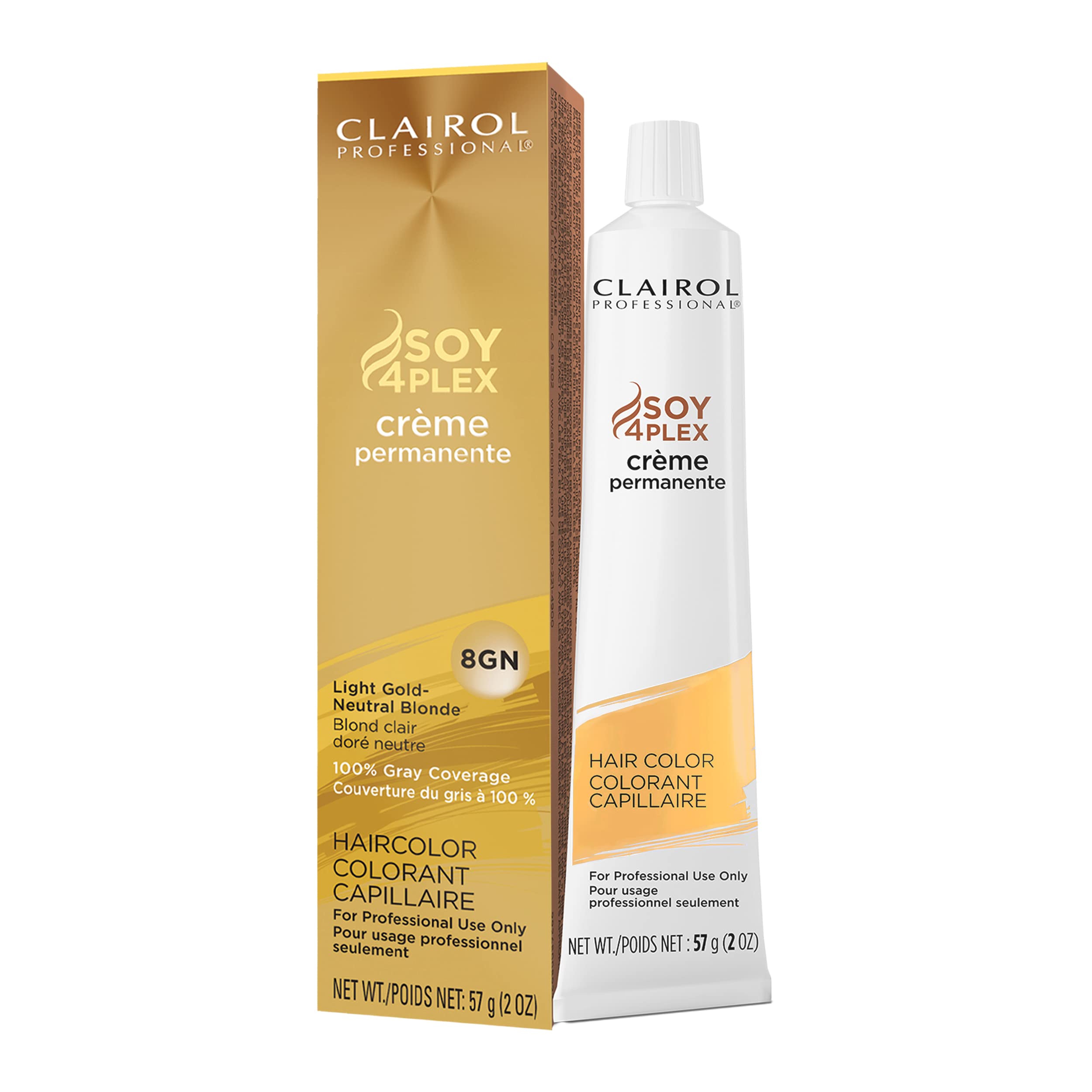 Foto 2 pulgar | Tinte De Pelo Clairol Professional Permanent Creme 8gn Light Gold - Venta Internacional.