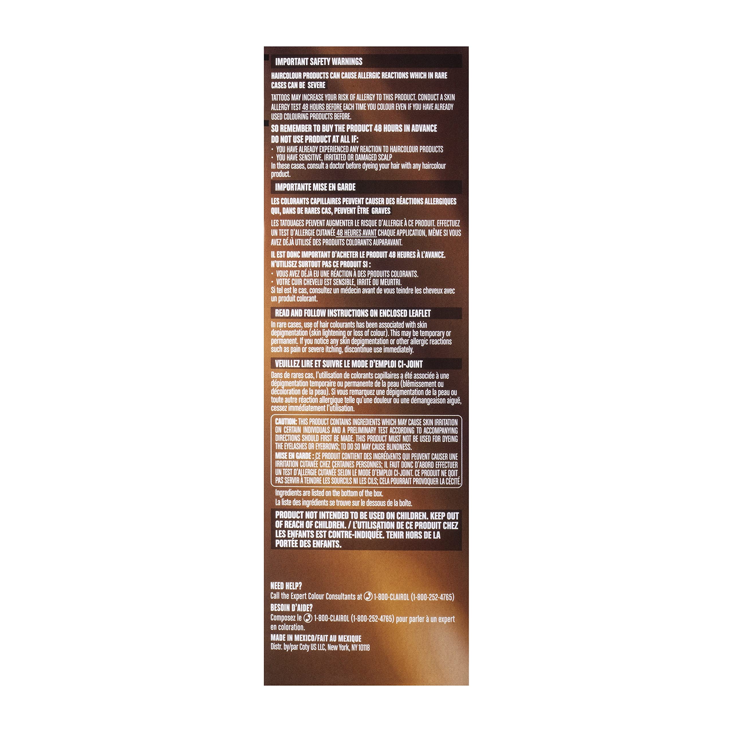 Foto 6 pulgar | Tinte Para El Cabello Clairol Nice'n Easy Perfect 10 6wn Light Chocolate - Venta Internacional.