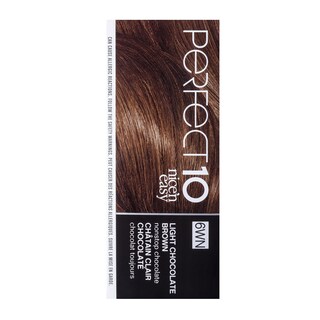 Foto 6 | Tinte Para El Cabello Clairol Nice'n Easy Perfect 10 6wn Light Chocolate - Venta Internacional.