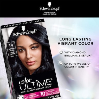 Foto 3 | Tinte Para El Cabello Schwarzkopf Color Ultime 1.4 Sapphire Black - Venta Internacional.