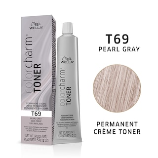 Foto 2 | Tónico Para El Cabello Wella Color Charm T69 Pearl Grey 60 Ml - Venta Internacional.