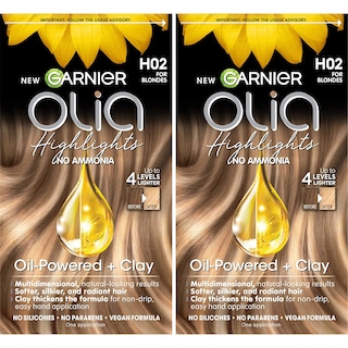 Foto 1 | Tinte Para El Cabello Garnier Olia Permanent H02 Blonde 2x Sin Amoniaco - Venta Internacional.