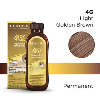 Foto 2 | Tinte De Pelo Clairol Professional Permanent, 4 G, Marrón Dorado Claro - Venta Internacional.