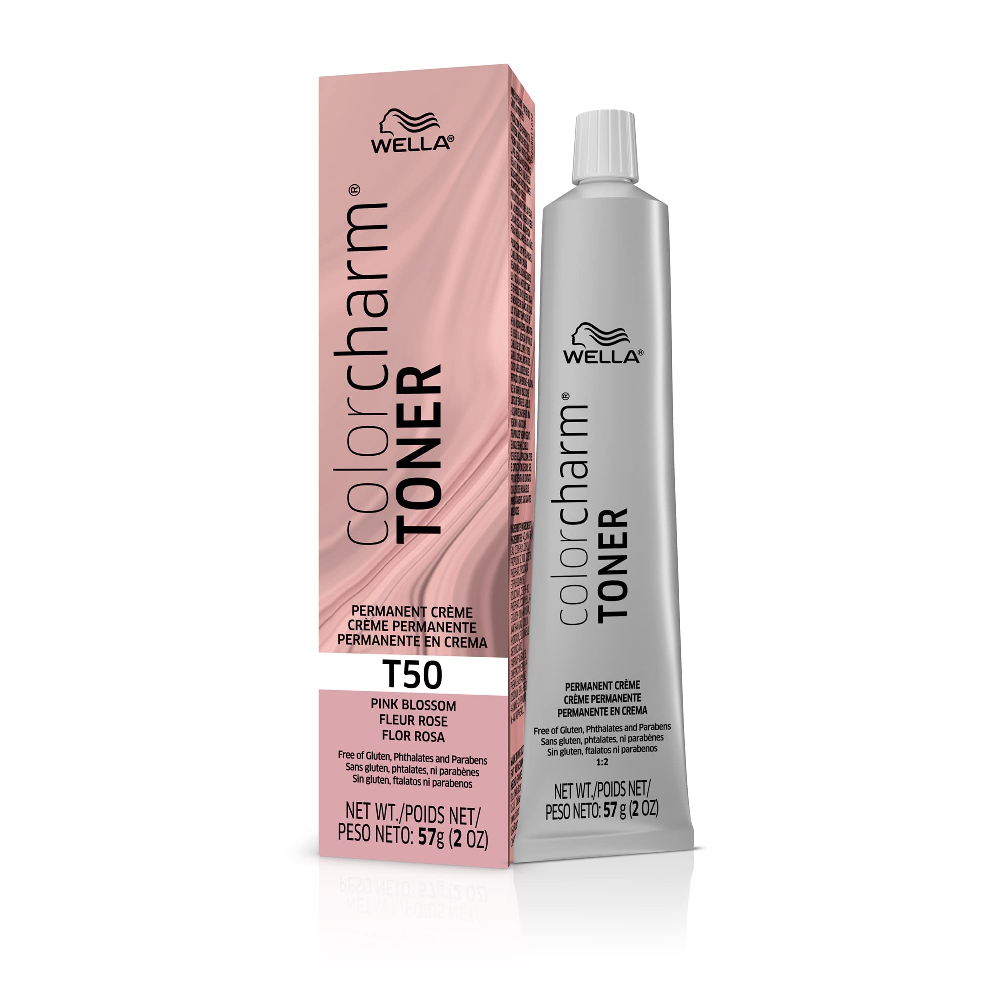 Tónico Para El Cabello Wella Color Charm T50 Pink Blossom 60 Ml - Venta Internacional.