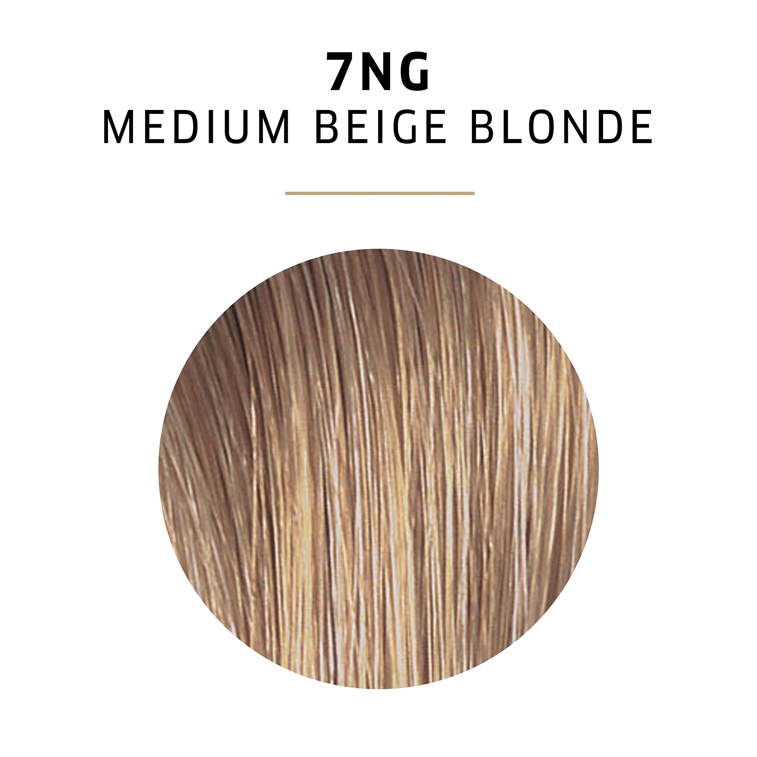Foto 4 pulgar | Tinte De Pelo Wella Colorcharm Permanent Gel 7ng Medium Beige - Venta Internacional.