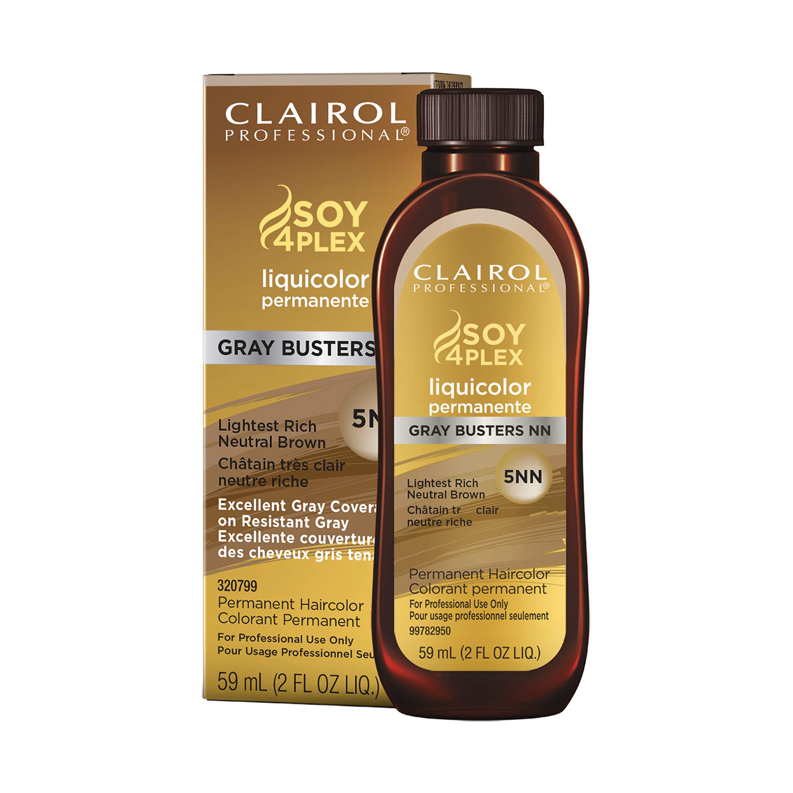 Foto 2 pulgar | Tinte De Pelo Clairol Professional Liquicolor 5nn Castaño Más Claro - Venta Internacional.