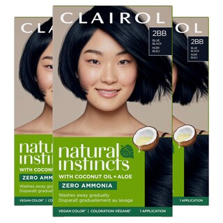 Foto 1 | Tinte Para El Cabello Clairol Natural Instincts Demi-permanent 2bb Azul Negro - Venta Internacional.