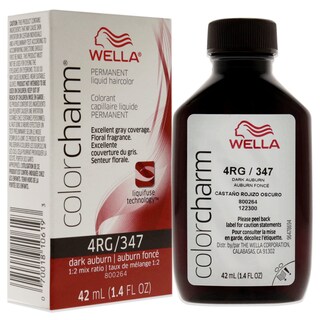 Foto 3 | Tinte De Pelo Wella Color Charm Líquido Permanente 4rg Castaño Oscuro - Venta Internacional.