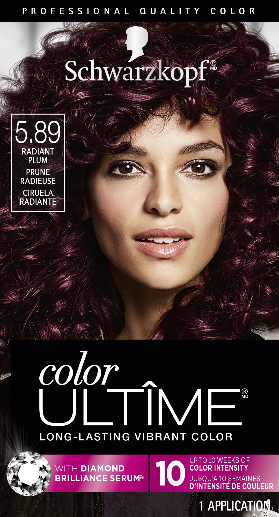 Foto 2 pulgar | Tinte Para El Cabello Schwarzkopf Color Ultime 5.89 Radiant Plum - Venta Internacional.