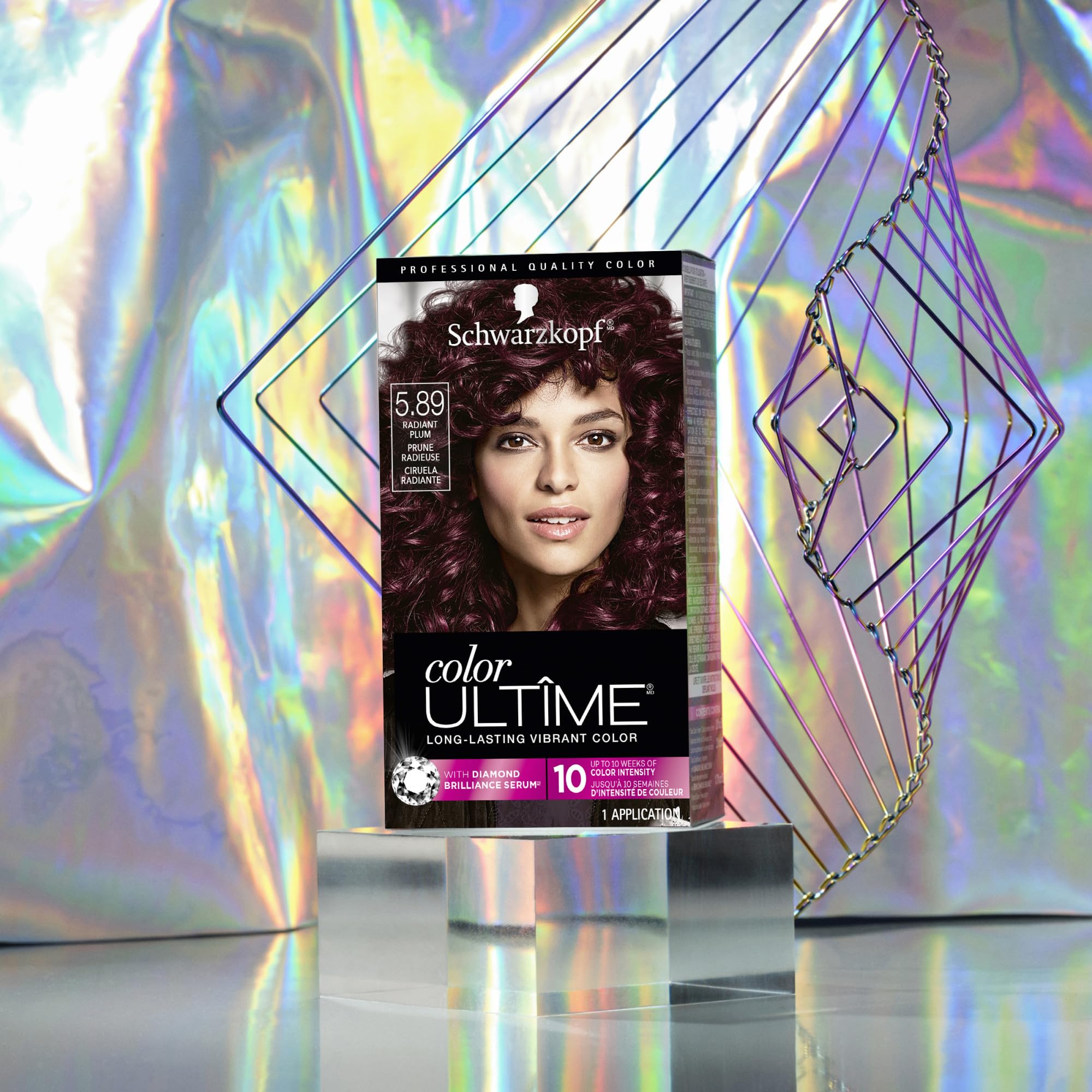 Foto 6 | Tinte Para El Cabello Schwarzkopf Color Ultime 5.89 Radiant Plum - Venta Internacional.