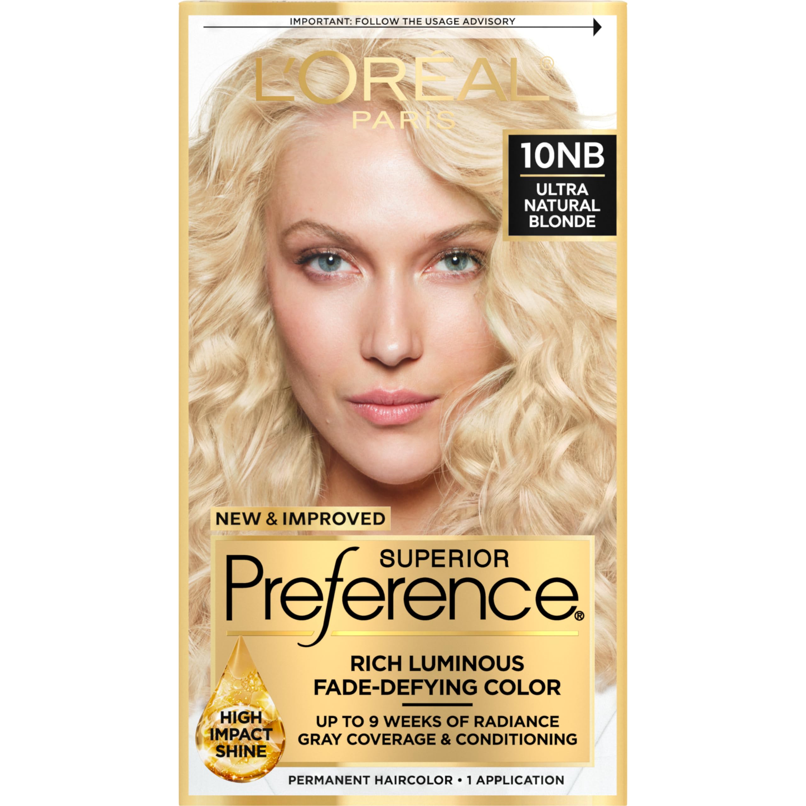 Foto 2 pulgar | Tinte L'oreal Paris Superior Preference 10nb Ultra Natural Blonde - Venta Internacional