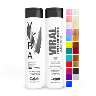 Foto 1 | Shampoo + Bondfix Rebuilder Celeb Luxury Colorwash 245 Ml X2 - Venta Internacional.
