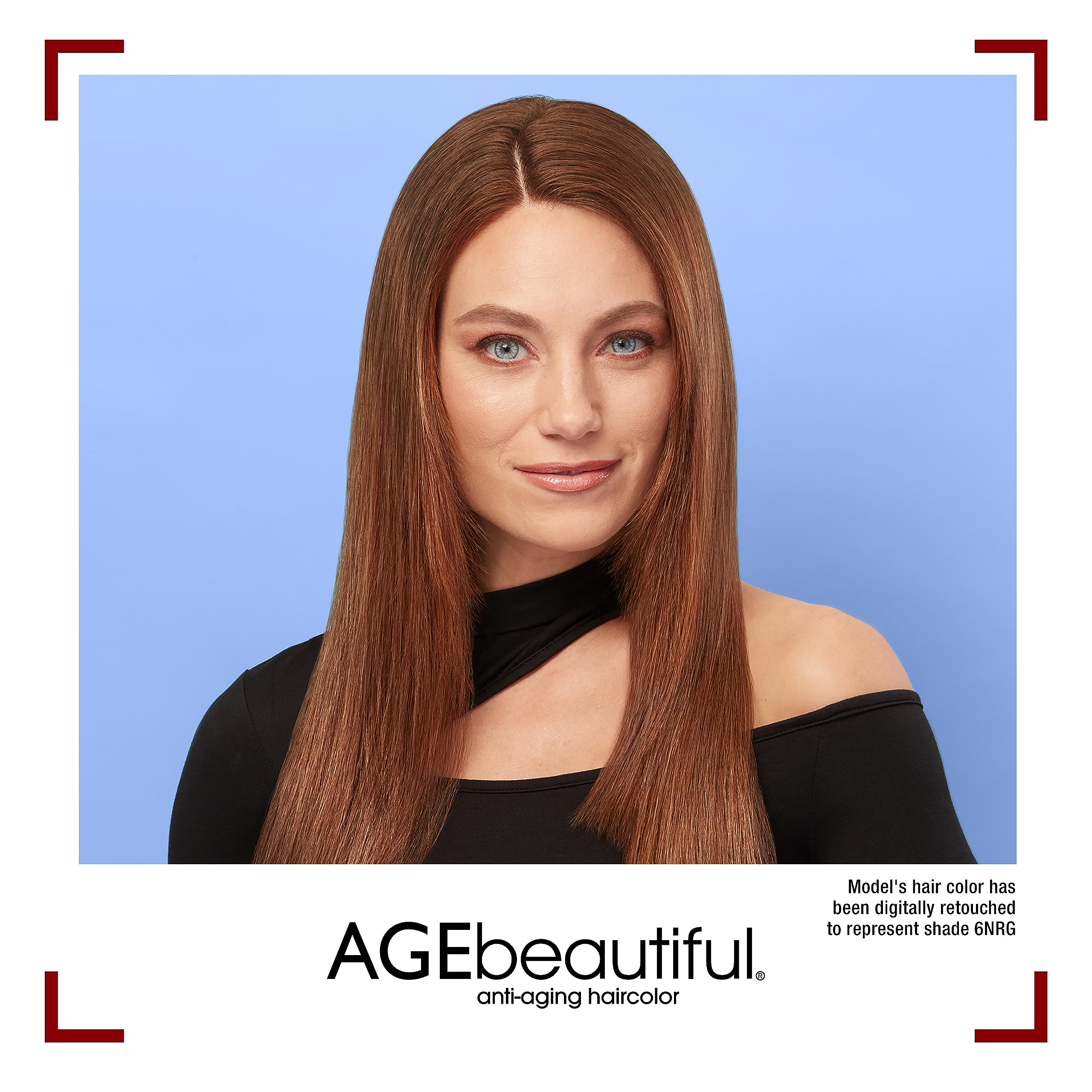 Foto 6 | Tinte De Pelo Age Beautiful Liqui Creme 9nrg Rojo Neutro Claro - Venta Internacional.