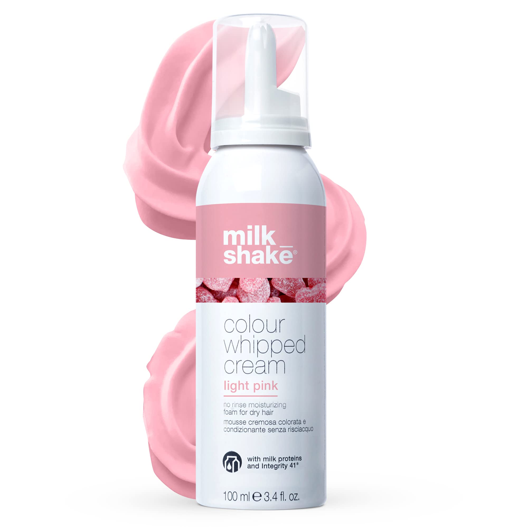 Crema Batida Color Whipped Cream Leave In Coloring Acondicionador Milk_shake - Venta Internacional.