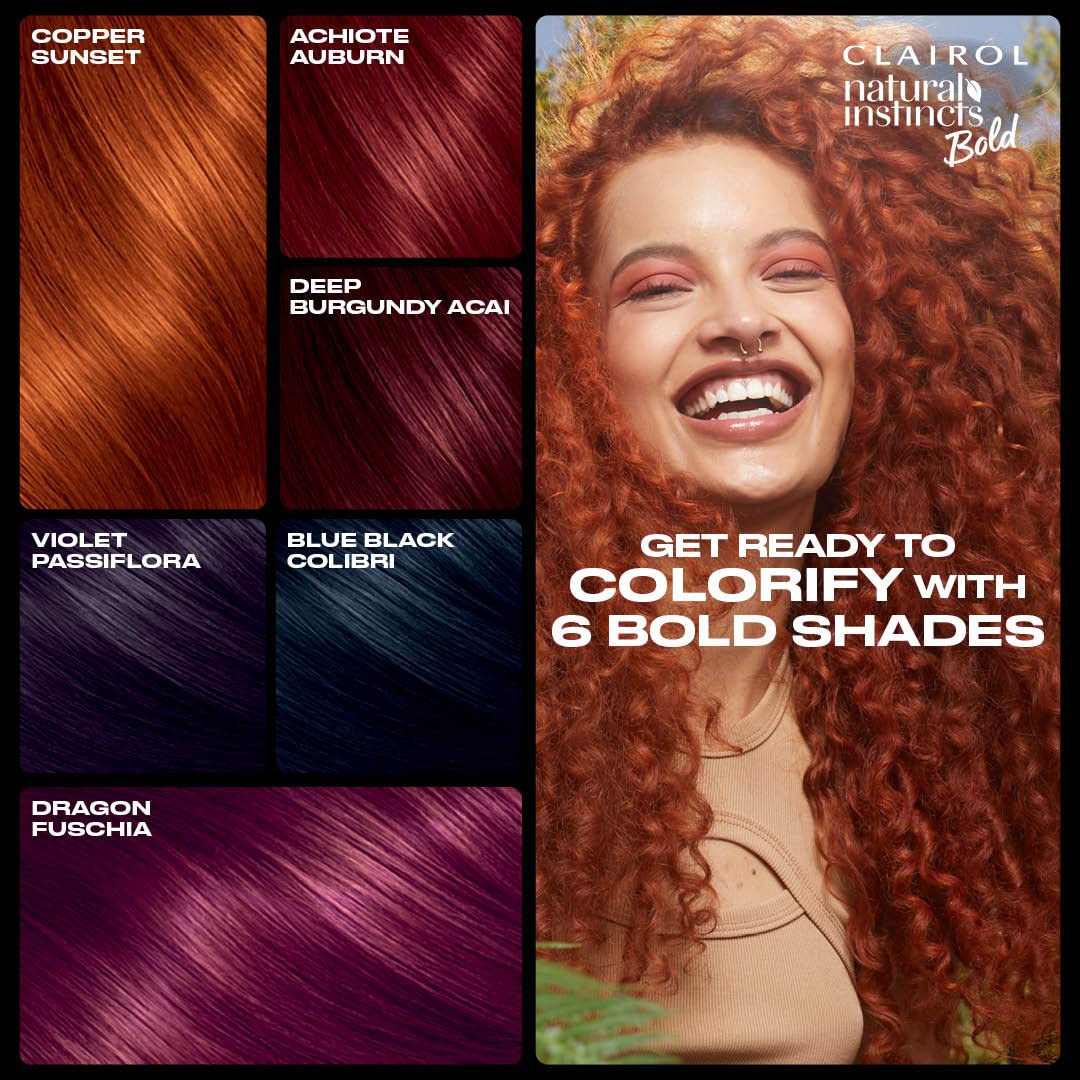 Foto 7 | Tinte Para El Cabello Clairol Natural Instincts Bold F66 Dragon Fucsia - Venta Internacional.