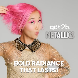 Foto 4 | Tinte De Pelo Got2b Metallics M87 Pink Passion Permanent - Venta Internacional.