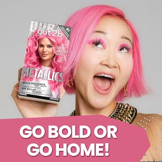 Foto 7 | Tinte De Pelo Got2b Metallics M87 Pink Passion Permanent - Venta Internacional.