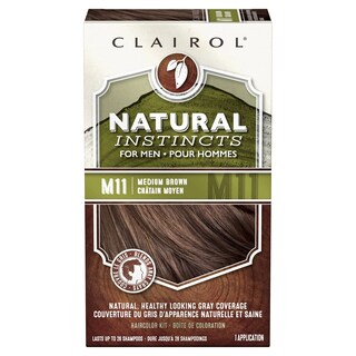 Foto 1 | Tinte Para El Cabello Clairol Natural Instincts Semipermanente M11 Castaño Oscuro - Venta Internacional.