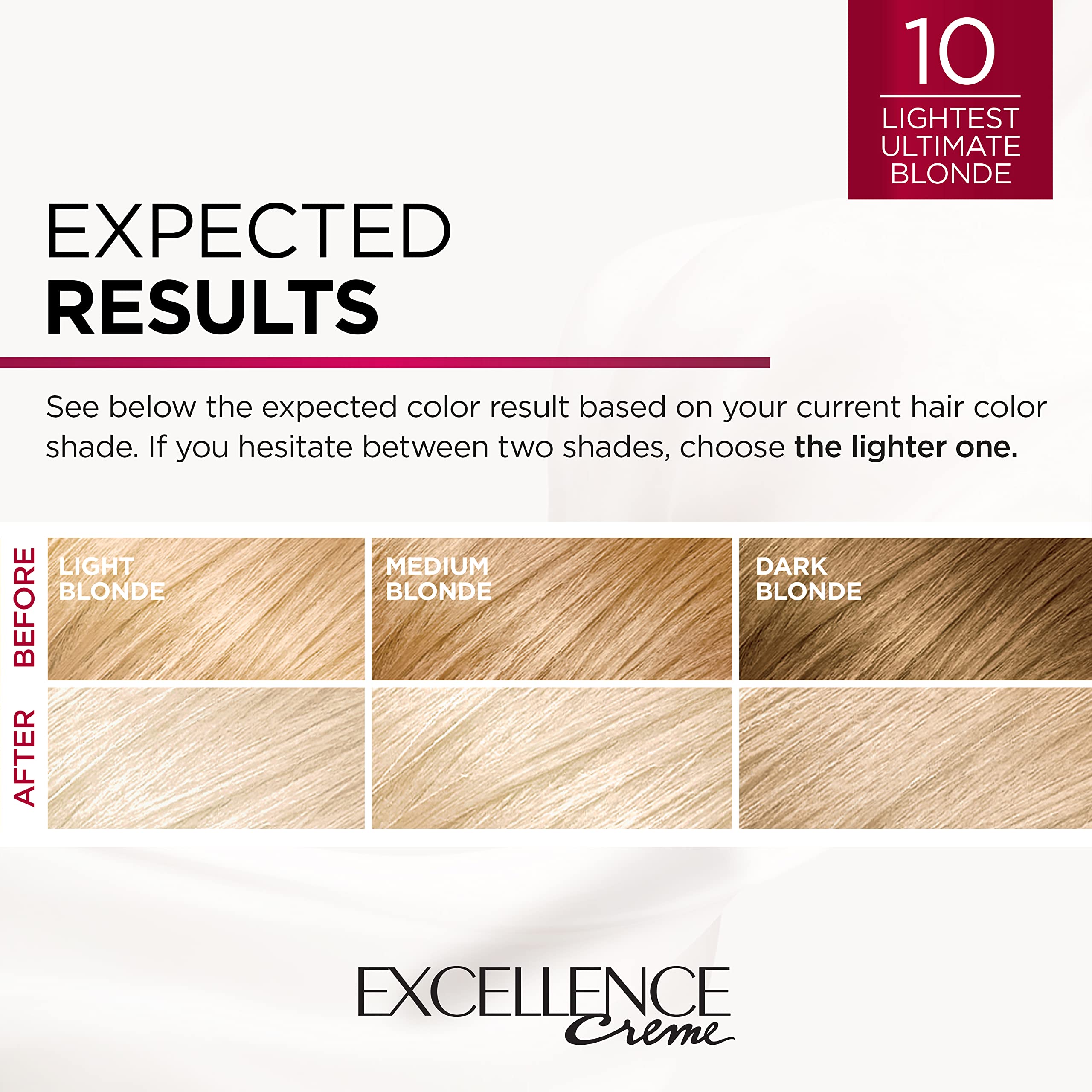 Foto 7 | Color De Cabello L'oreal Paris Excellence Creme 10 Rubio Más Claro - Venta Internacional.
