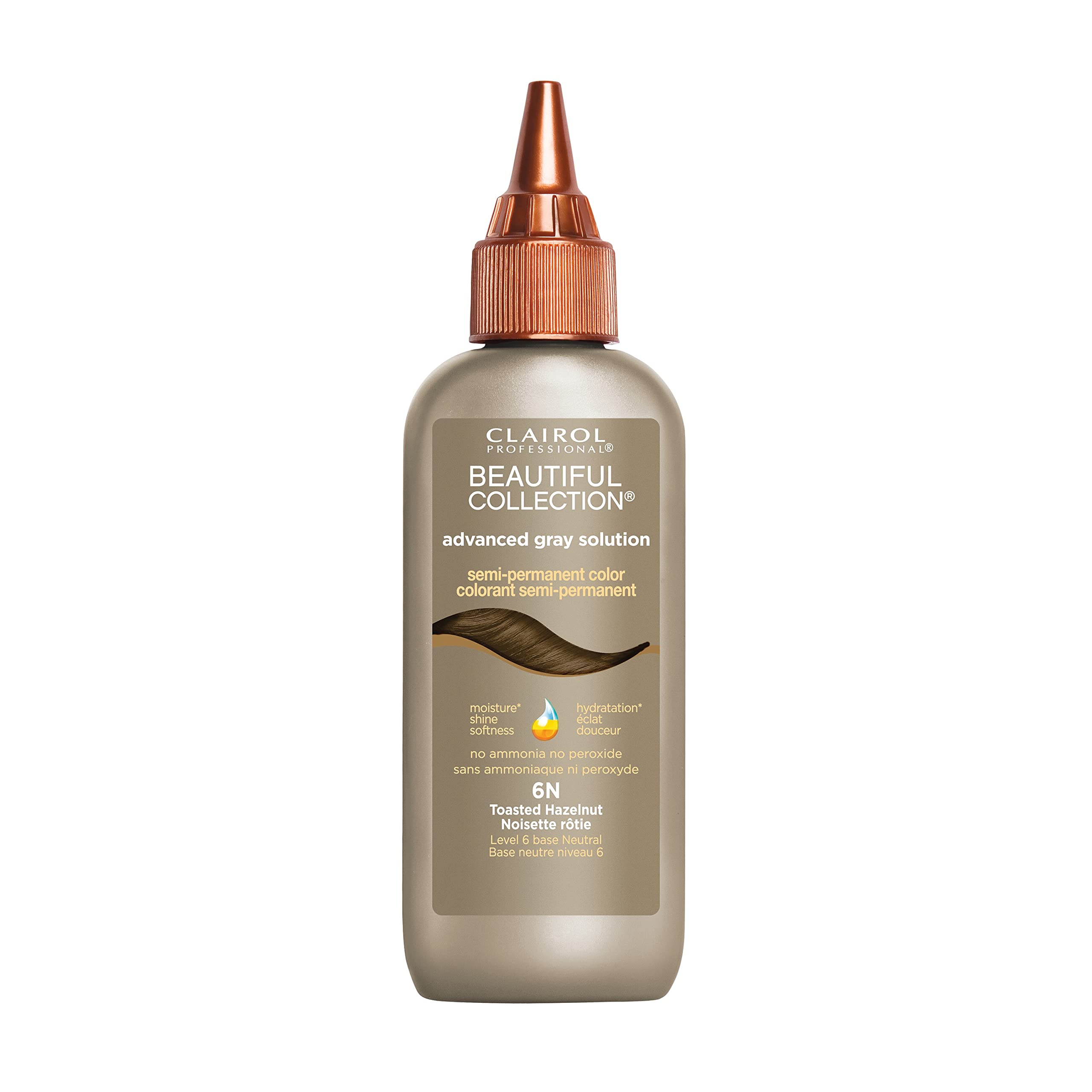 Foto 2 pulgar | Tinte Para El Cabello Clairol Professional Beautiful Advanced Gray 6n 90ml - Venta Internacional.