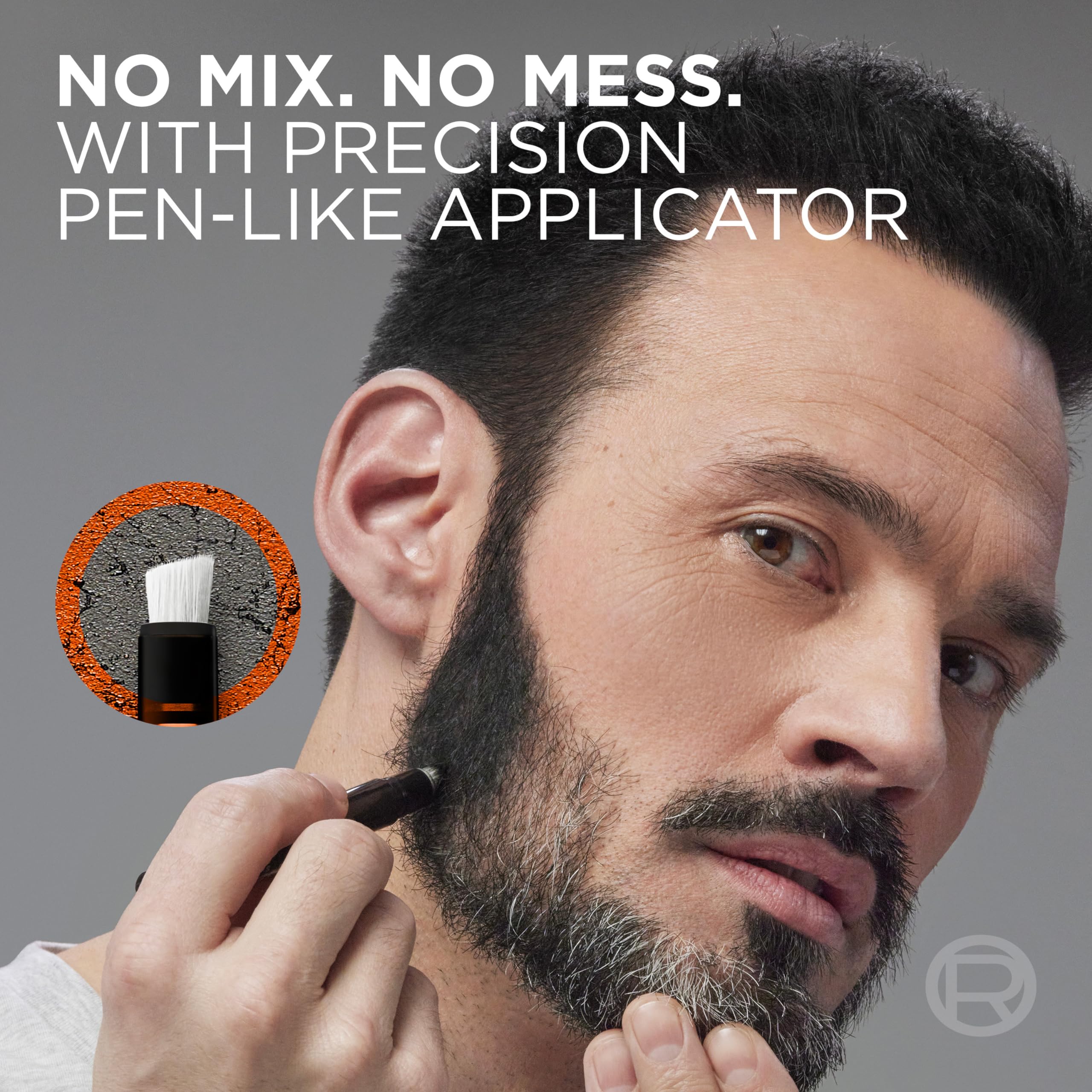 Foto 6 pulgar | Relleno Para Barba L'oreal Paris Men Expert 02, Negro Natural, 1,5 Ml - Venta Internacional.