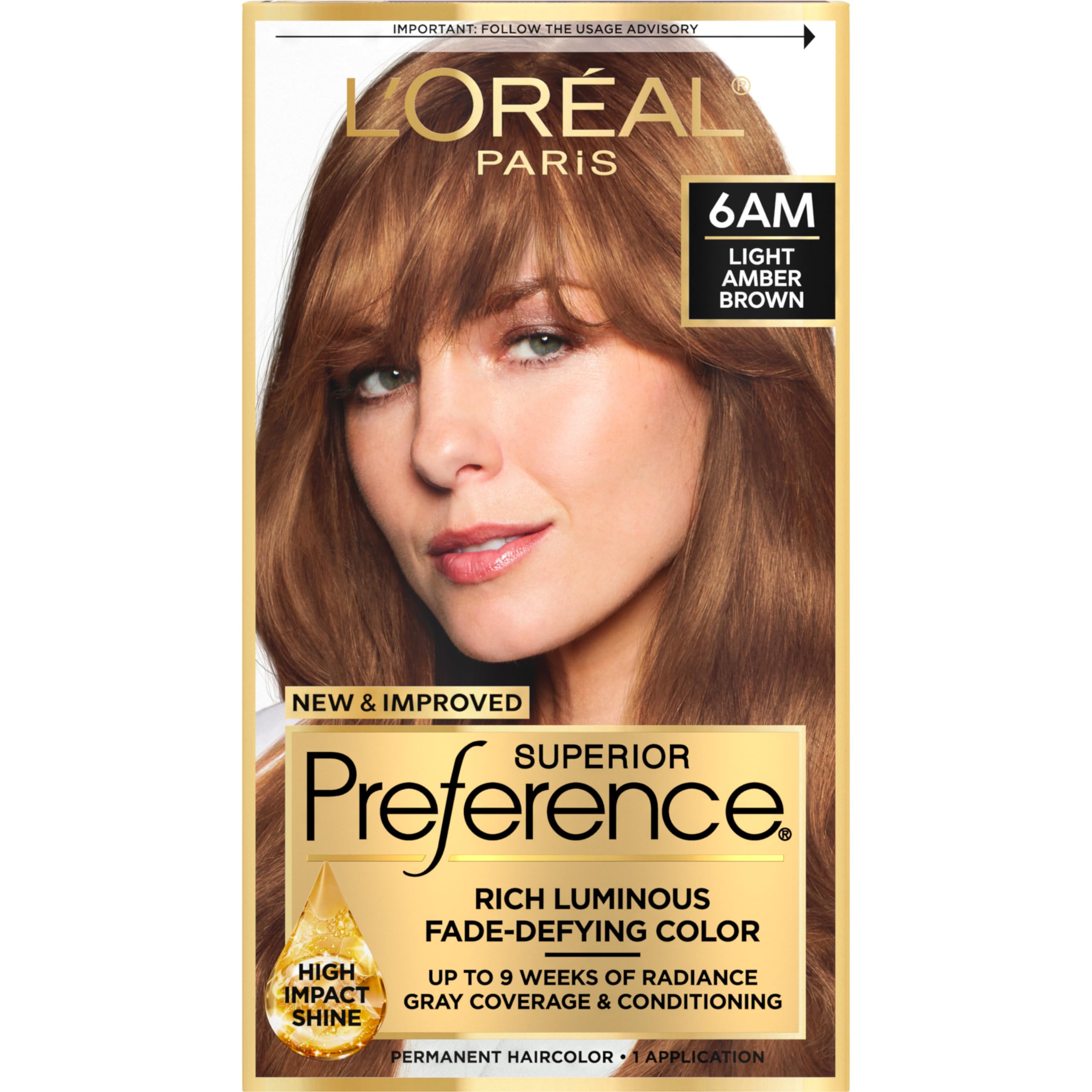 Tinte L'oreal Paris Superior Preference 6am Light Amber - Venta Internacional