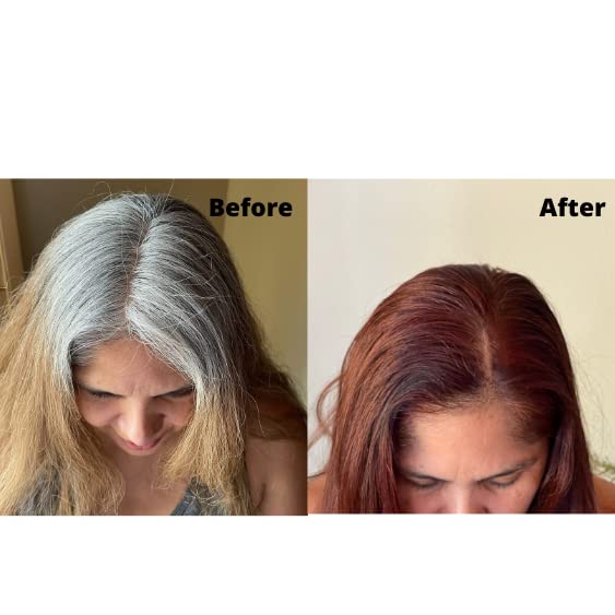Foto 6 pulgar | Tinte De Pelo Con Henna Reshma Beauty, 30 Minutos, Rojo Vino, 1 Paquete - Venta Internacional.