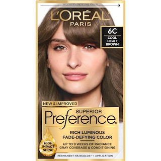 Foto 1 | Tinte L'oreal Paris Superior Preference 6c Cool Light Brown - Venta Internacional