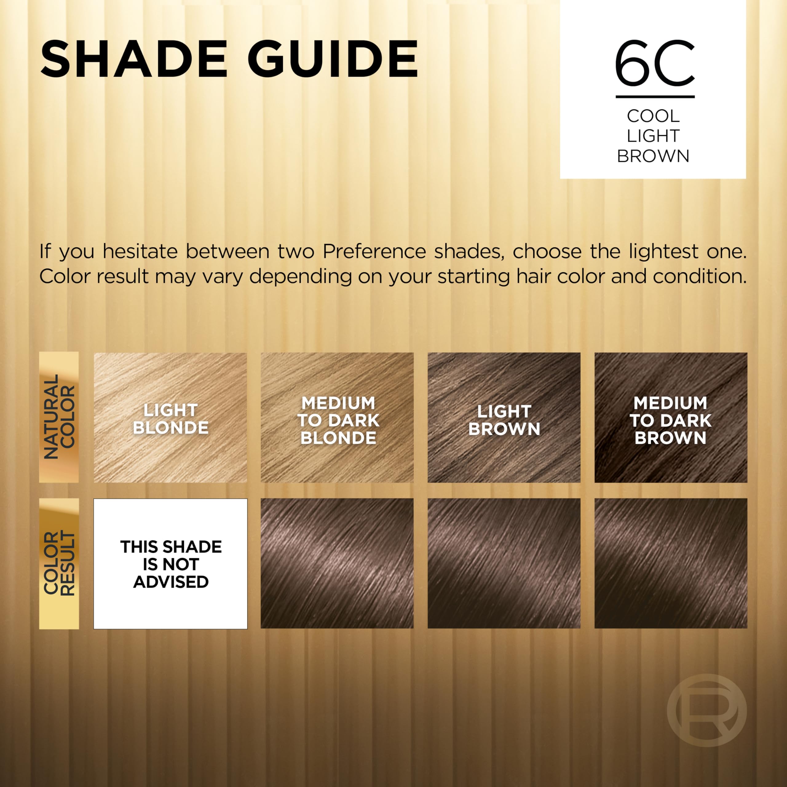 Foto 6 pulgar | Tinte L'oreal Paris Superior Preference 6c Cool Light Brown - Venta Internacional