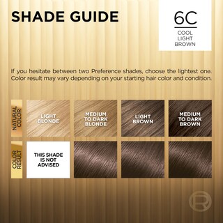 Foto 5 | Tinte L'oreal Paris Superior Preference 6c Cool Light Brown - Venta Internacional