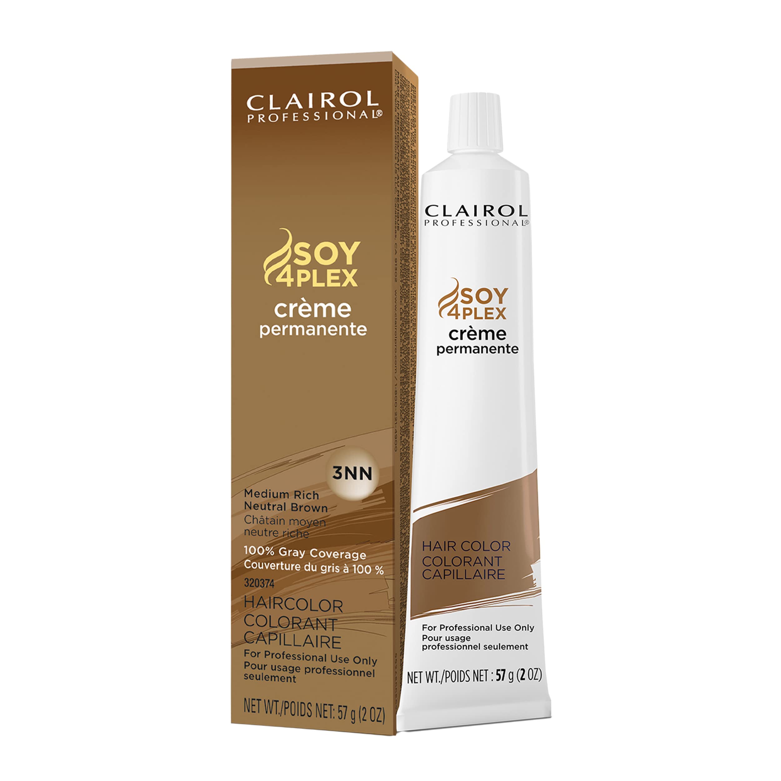 Foto 2 pulgar | Tinte Para El Cabello Clairol Professional Permanent 3nn Medium Rich Brown - Venta Internacional.