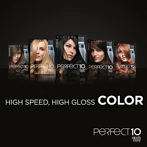 Foto 8 pulgar | Tinte De Pelo Clairol Nice'n Easy Perfect 10 3 Darkest Brown X2 - Venta Internacional.