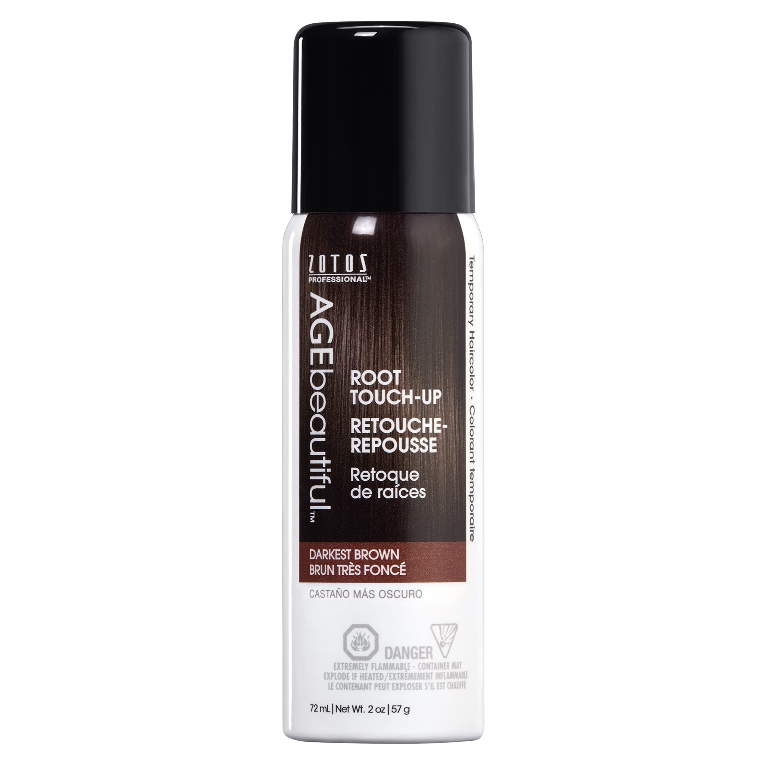 Foto 2 pulgar | Spray Para Teñir El Cabello Root Touch Up Age Beautiful Darkest Brown - Venta Internacional.