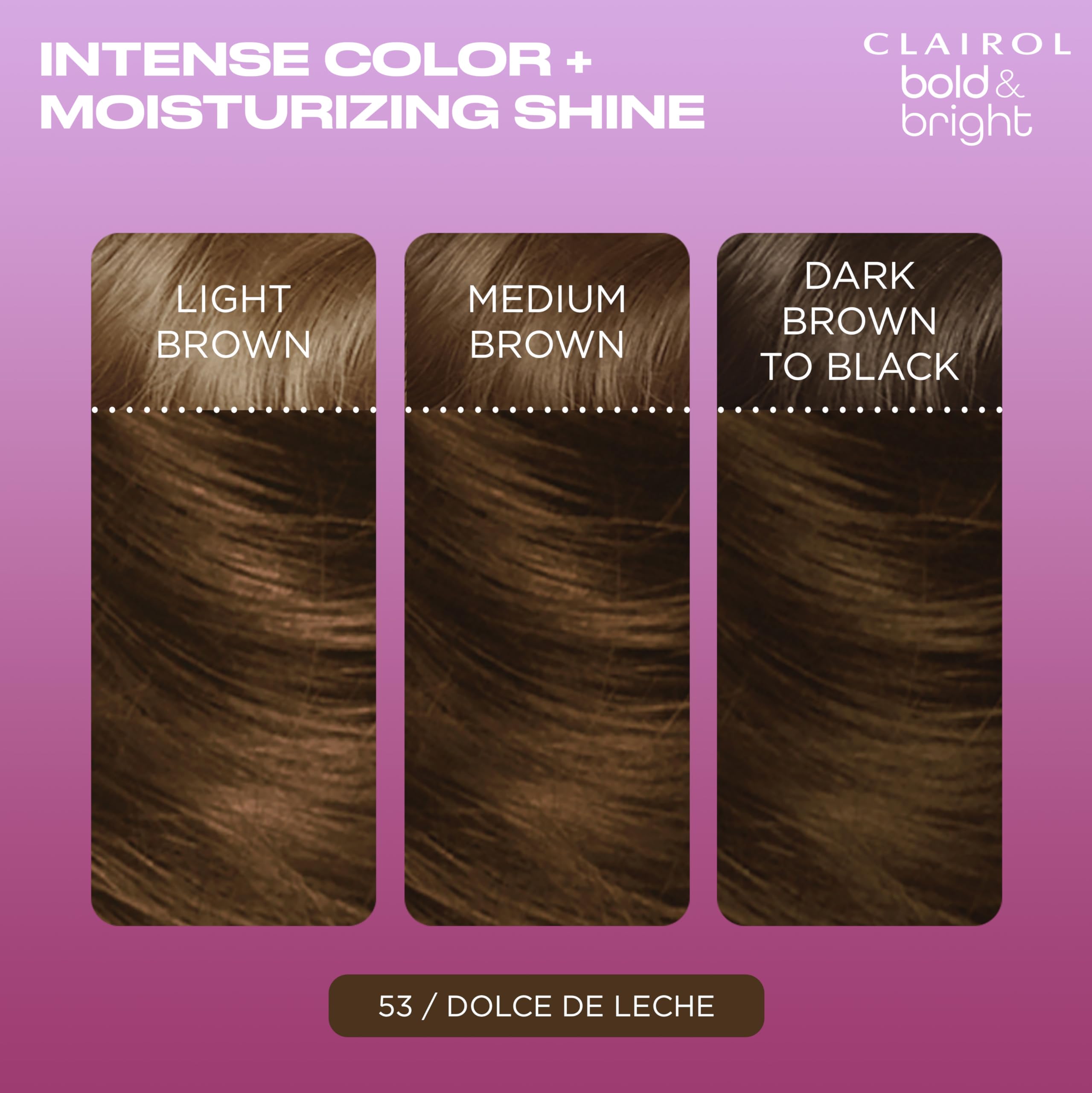 Foto 4 pulgar | Tinte Para El Cabello Clairol Bold & Bright 53 Dulce De Leche Permanent - Venta Internacional.