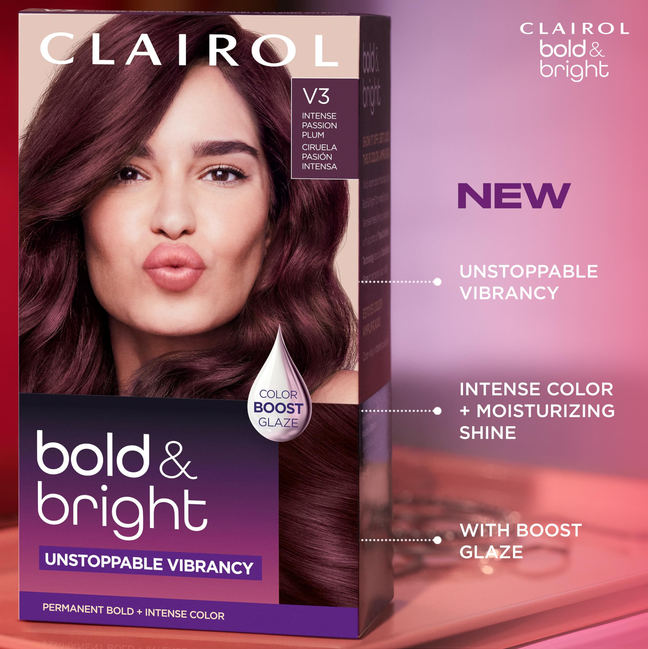 Foto 5 pulgar | Tinte Para El Cabello Clairol Bold & Bright 53 Dulce De Leche Permanent - Venta Internacional.
