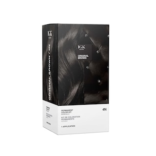 Foto 1 | Kit De Coloración De Cabello Igk Permanent Original Brown Brown Black 4n - Venta Internacional.