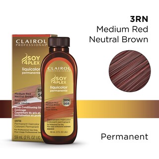Foto 2 | Tinte Para El Cabello Clairol Professional Liquicolor 3rn Medium Red 60 Ml - Venta Internacional.