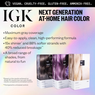Foto 3 | Kit De Coloración Permanente Igk Astro Babe Light Cool Lavender V - Venta Internacional.