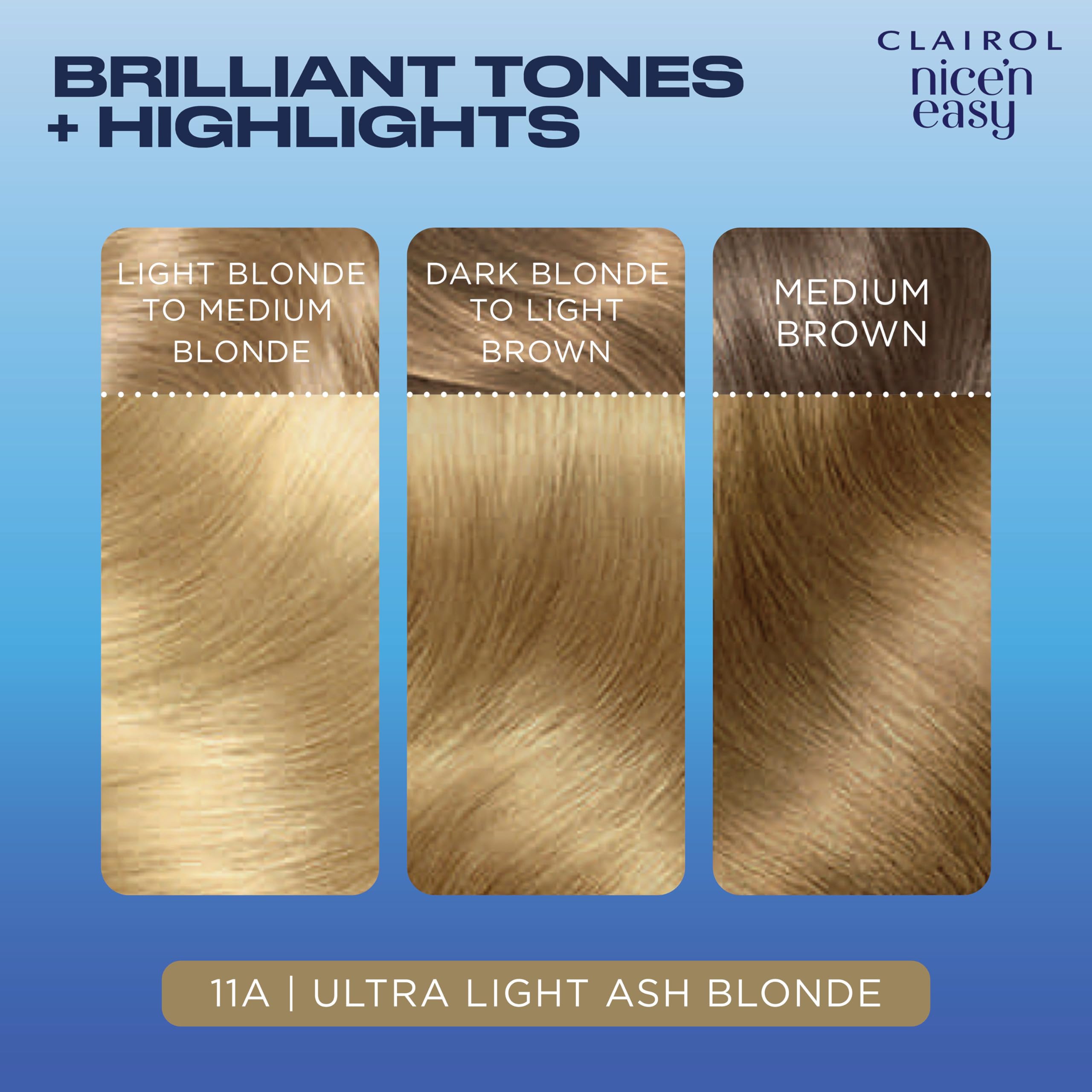 Foto 6 pulgar | Tinte Para El Cabello Clairol Nice'n Easy 11c Ultra Light Cool Blonde X3 - Venta Internacional.