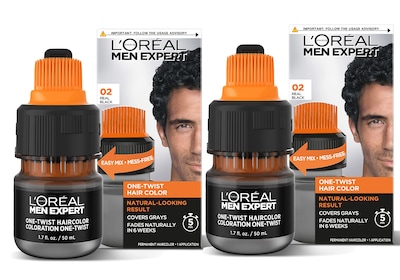 Foto 1 | Tinte Para El Cabello L'oréal Paris Men Expert One Twist Real Black 02 - Venta Internacional.