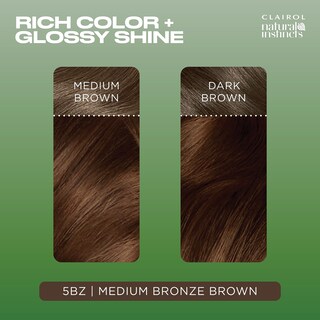 Foto 4 | Tinte Para El Cabello Clairol Natural Instincts Demi-permanent 5bz Pack 3 - Venta Internacional.