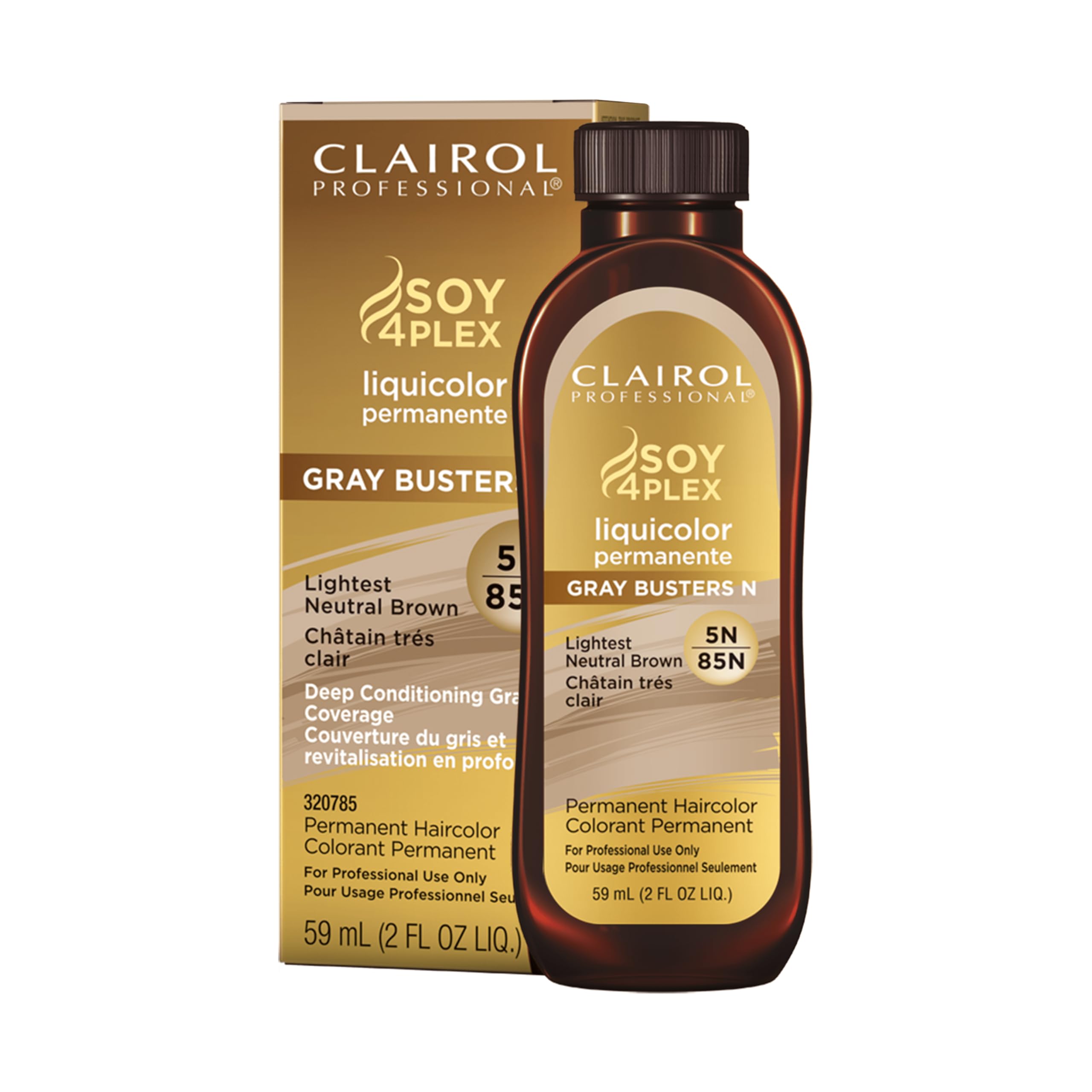 Tinte De Pelo Clairol Professional Liquicolor 5n Castaño Más Claro - Venta Internacional.