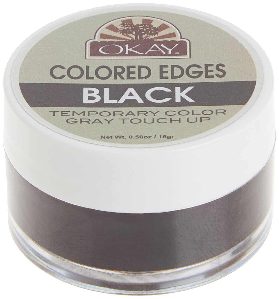 Foto 3 pulgar | Tinte Para El Cabello Touch Up Okay Colored Edges, Negro, 15 Ml - Venta Internacional.