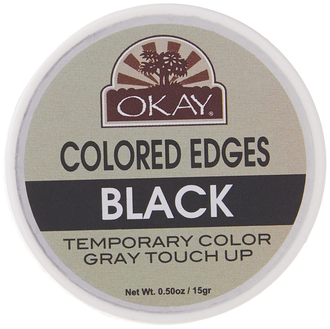 Foto 4 pulgar | Tinte Para El Cabello Touch Up Okay Colored Edges, Negro, 15 Ml - Venta Internacional.